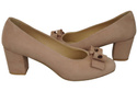 Women's shoes Pumps Natural leather suede 163 ElitaBut