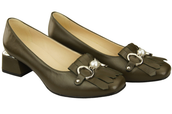 Women's shoes Pumps Natural leather 195 ElitaBut