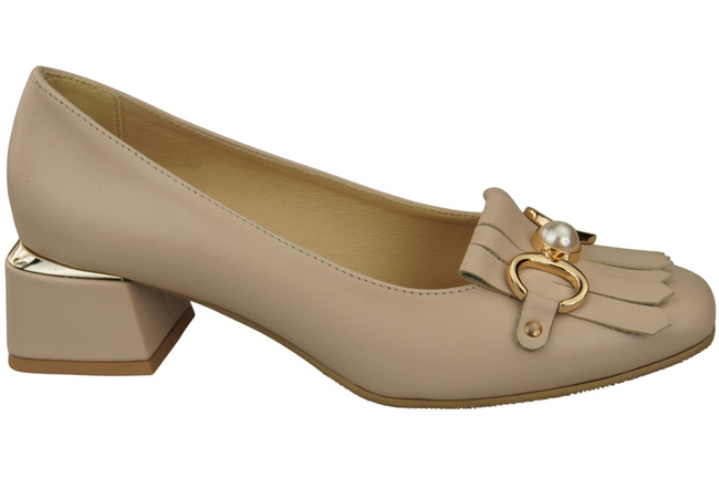 Women's shoes Pumps Natural leather 195 ElitaBut