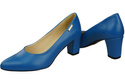 Classic Smooth Pumps Shoes Women's Black Natural Leather 213 ElitaBut