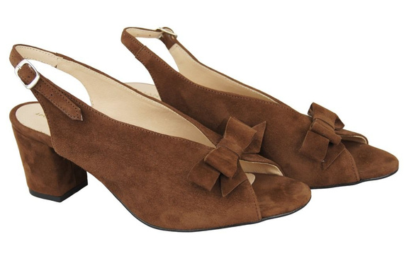 Shoes for women Sandals natural leather Suede 148 ElitaBut