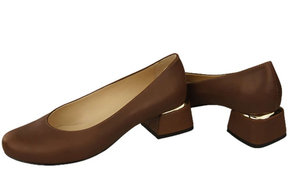 Women's shoes Pumps Natural leather 159 ElitaBut