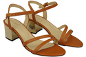 Women's Shoes Sandals Natural Leather 197 ElitaBut