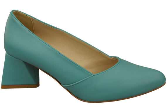 Women’s  Pumps Genuine Leather Pointed Toe Heel ElitaBut 221