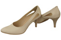 Women's shoes Pumps Natural leather 166 ElitaBut