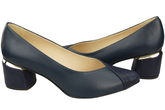 Women's shoes Pumps Natural leather 191 ElitaBut