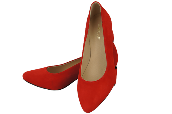 Women's footwear Women's pumps Suede leather 143 ElitaBut