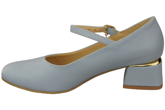 Women's shoes Pumps with a strap, natural leather 202 ElitaBut
