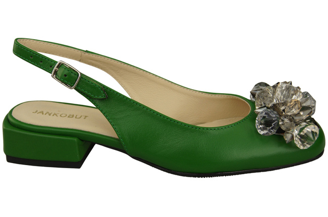 Women's Shoes Sandals with Crystals Natural Leather 215 ElitaBut