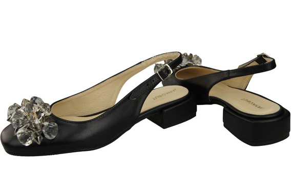 Women's Shoes Sandals with Crystals Natural Leather 215 ElitaBut