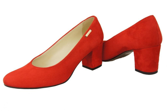 Women's Shoes Pumps Natural Leather Suede 125 ElitaBut