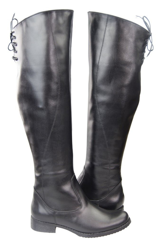 Shoes Boots Women Boots Over the knee boots Over the knee Natural Leather 121 ElitaBut