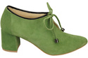 Women's shoes Low shoes Natural leather velor 183 ElitaBut