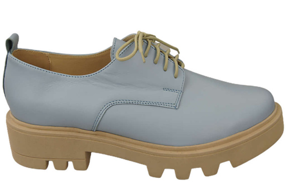 Women's shoes Lace-up leather Natural 180 ElitaBut