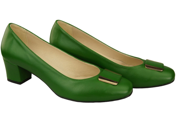 Women's shoes Pumps Natural leather 187 ElitaBut