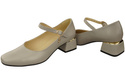 Women's shoes Pumps with a strap, natural leather 202 ElitaBut