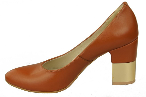 Women's shoes Pumps Natural leather 144 ElitaBut