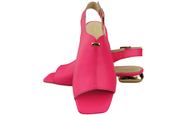 Comfortable Women's Shoes Sandals Flat Gold Heel Natural Leather 207 ElitaBut