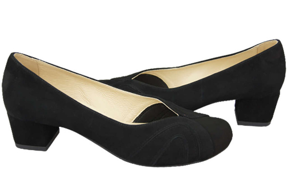Women's shoes Suede leather pumps 786 Z ElitaBut
