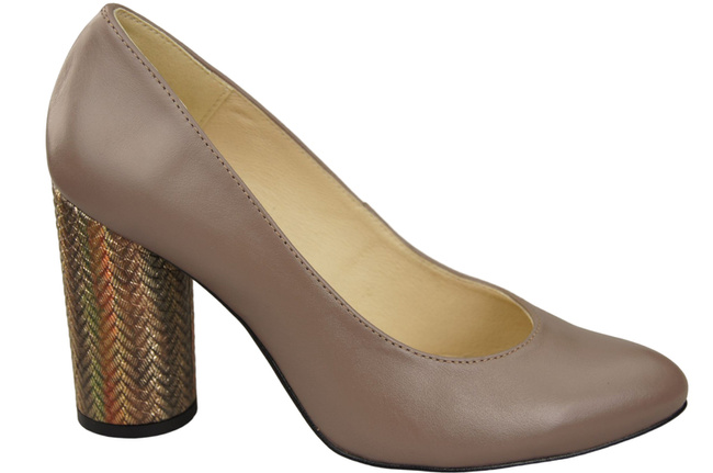 Women's shoes Pumps Natural leather 194 ElitaBut