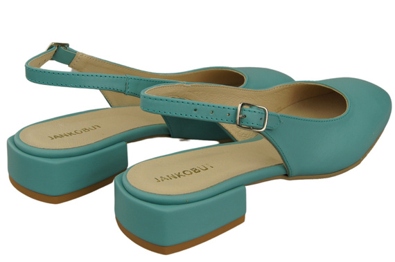 Women's Shoes Sandals Flat Heel Natural Leather 206 ElitaBut