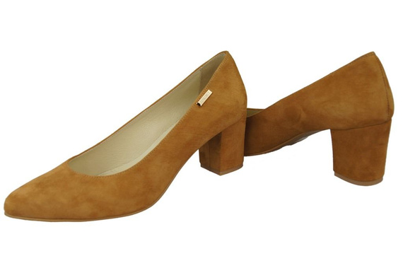 Women's Shoes Pumps Natural Leather Suede 106 ElitaBut