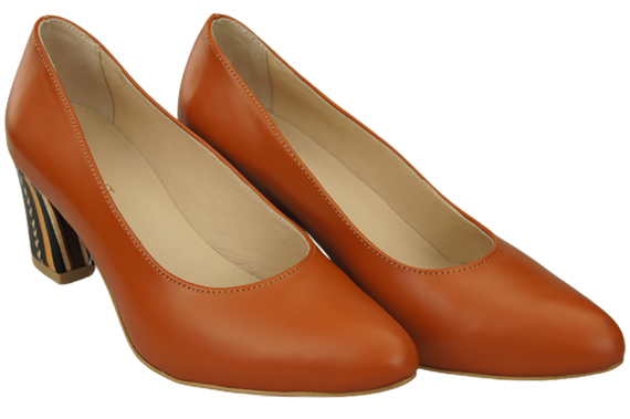 Women's Shoes Pumps Natural leather 158 ElitaBut