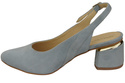 Women's Sandals in Natural Suede Leather - Elegance and Comfort 196 Z ElitaBut