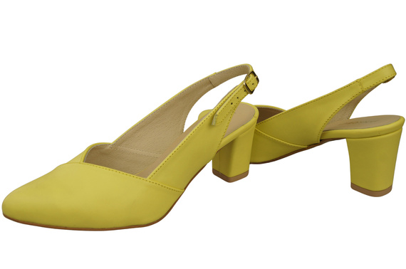 Women's Shoes High Heel Sandals Natural Leather 217 ElitaBut