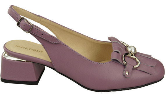 Women's Shoes Sandals Decorated with Fringes Natural Leather 208 ElitaBut