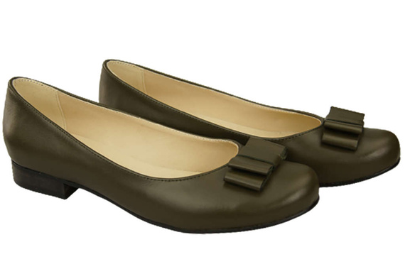 Women's Ballerinas Shoes Natural Leather 702 ElitaBut