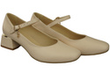 Women's shoes Pumps with a strap, natural leather 202 ElitaBut