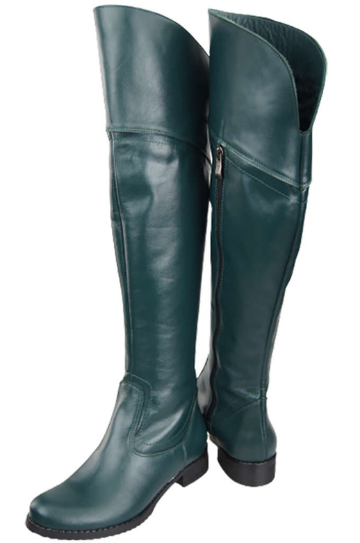 Shoes Boots Women Boots Over-the-knee boots Over-the-knee natural leather 638 ElitaBut