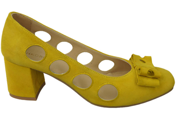 Women's shoes Pumps Natural leather suede 182 ElitaBut