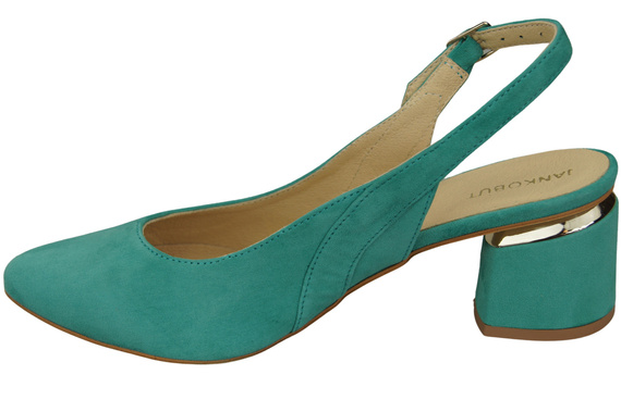 Women's Sandals in Natural Suede Leather - Elegance and Comfort 196 Z ElitaBut