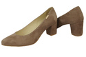 Women's Shoes Pumps Natural Leather Suede 106 ElitaBut