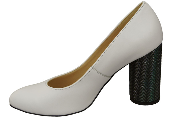 Women's shoes Pumps Natural leather 194 ElitaBut