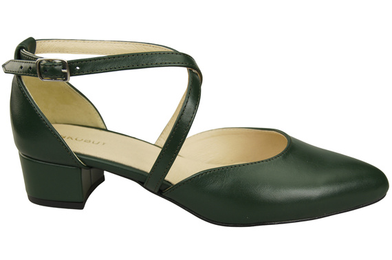 Women’s Leather Sandals with Straps Low Heel 223 ElitaBut