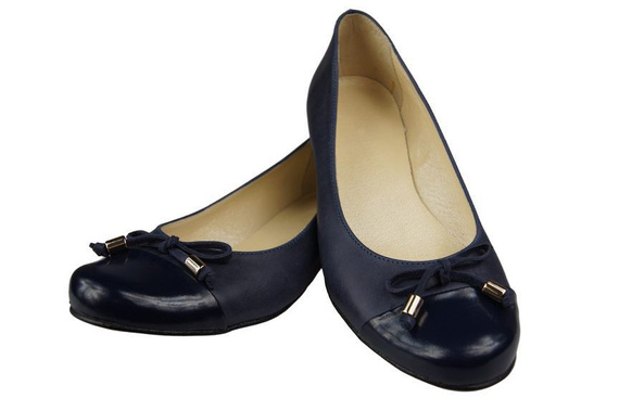 Shoes Ballerinas Women's natural leather 895 ElitaBut