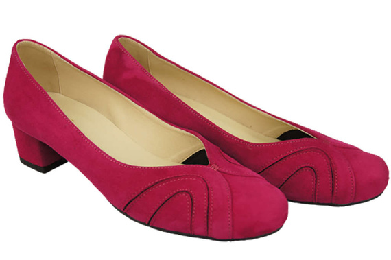 Women's shoes Suede leather pumps 786 Z ElitaBut