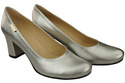 Footwear Classic Women's Natural Leather Almond Nose Dugout 201 ElitaBut