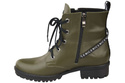 Footwear Boots Women's boots with the inscription NICE Natural Leather 173 Z ElitaBut