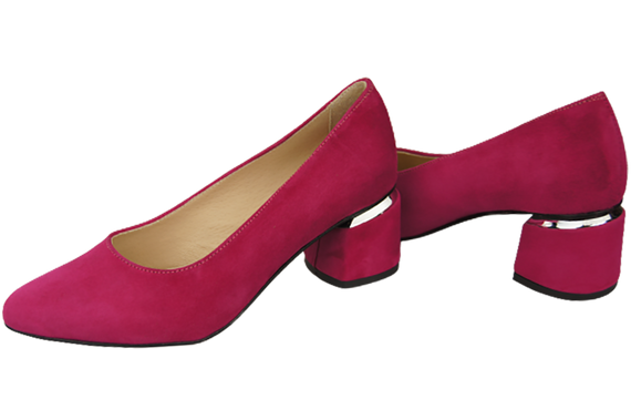 Women's footwear Women's pumps Suede leather 143 ElitaBut