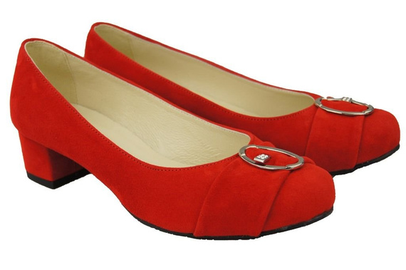 Women's Shoes Pumps Natural Leather Suede 135 ElitaBut