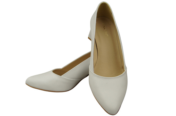 Women’s Pumps Genuine Leather Pointed Toe Heel ElitaBut 221