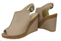 Shoes Sandals for women Wedge natural leather 992 ElitaBut