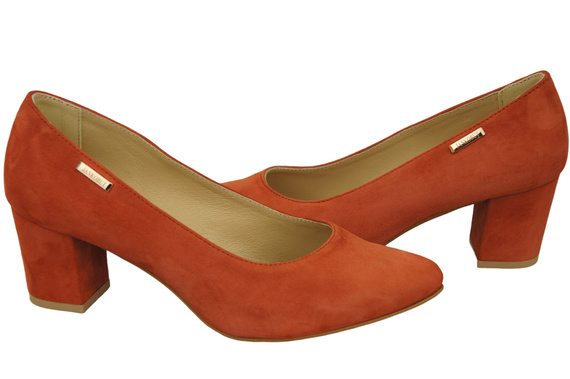 Women's Shoes Pumps Natural Leather Suede 106 ElitaBut