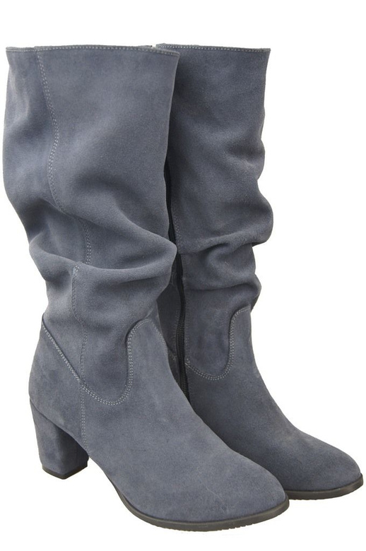 Shoes Boots Women's natural leather Velor 141 ElitaBut