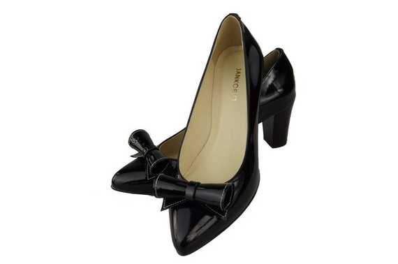 Women's shoes Pumps natural leather Lacquer 975 ElitaBut