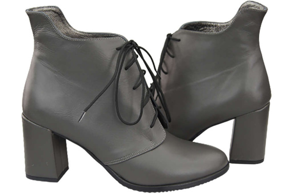 Shoes Boots for women Lace-up Winter natural leather 174 Z ElitaBut